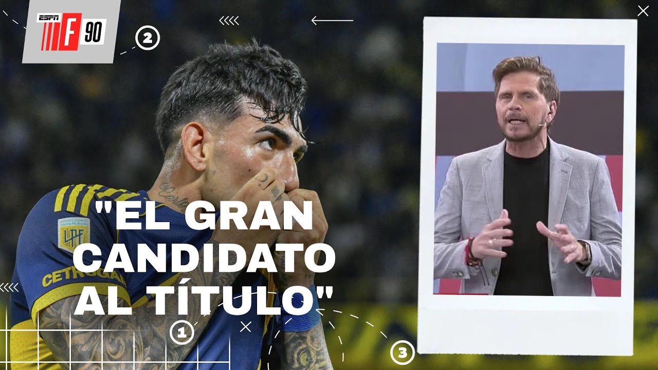 "BOCA SE ACOSTUMBRÓ A GANAR": el Pollo abrió #ESPNF90 con un EDITORIAL XENEIZE IMPERDIBLE