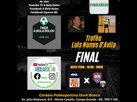 Magno Imóveis/América FC x Arena FC/Vó Maria - Final - Taça A Bola Rolou 2022
