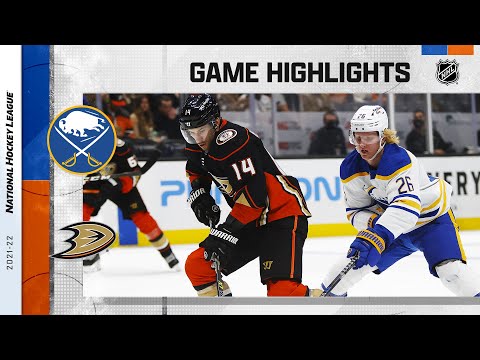 Sabres @ Ducks 10/28/21 | NHL Highlights