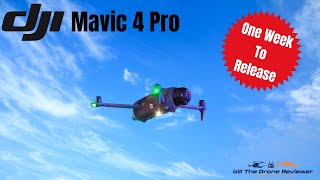 DJI Mavic 4 Pro One Week To Release