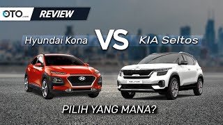 Kia Seltos vs Hyundai Kona | Review | Pilih Yang Mana? | OTO.com