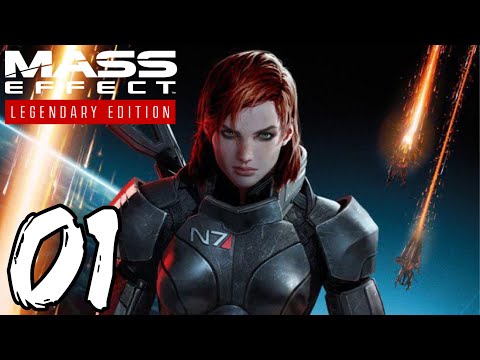 Mass Effect Legendary Edition Gameplay Walkthrough Part 1 - FIRST TIME PLAYING