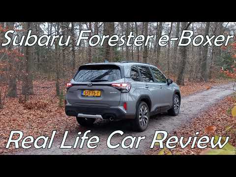 Real Life Car Review - Test -Subaru Forester e-Boxer - Underpowered on paper only.