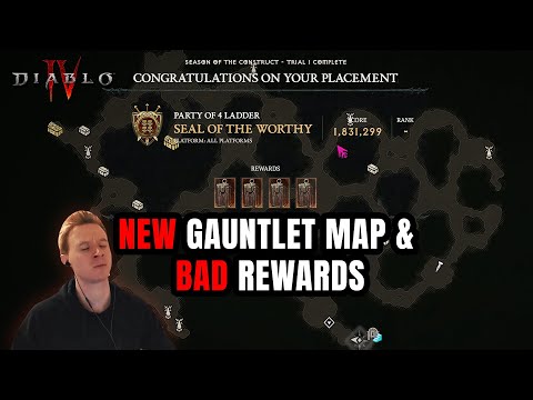 New Gauntlet Map & Bad Rewards - Diablo 4