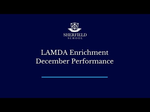 Sherfield LAMDA Performance December 2021