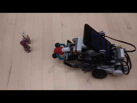 ONA controlling SpongeBot: Grab&Lift mechanism