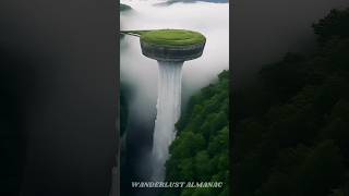 Top 3 Most Unreal Waterfalls In The World 🌍😱🔥 #shorts #youtubeshorts #viralshorts #top