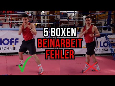 Vermeid diese 5 Fehler in deiner Beinarbeit!