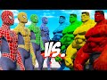 TEAM HULK COLOR VS TEAM SPIDER MAN EPIC SUPERHEROES WAR