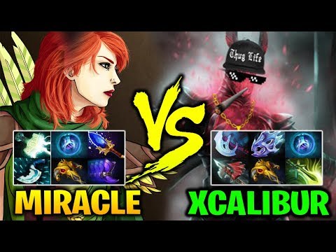 Miracle Windrunner vs Xcalibur Terrorblade: Crazy Game