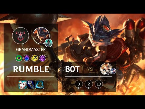 Rumble Bot vs Lux - BR Grandmaster Patch 10.16