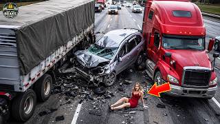 Moments Filmed Seconds Before Disaster | Idiots in Cars #16