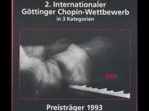 2. Internationaler Göttinger Chopin-Wettbewerb 1993 [6] Biljana Gorunović / Jugoslawien