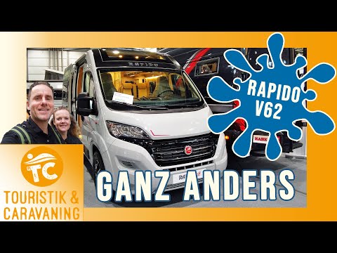 GANZ ANDERS ! Rapido V62 Modelljahr 2022 •  TOURISTIK & CARAVANING LEIPZIG • Kastenwagen | VLOG #38