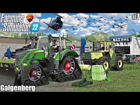 LEVELING, COMPACTING and COVERING BUNKER SILO│Galgenberg│FS 22│7