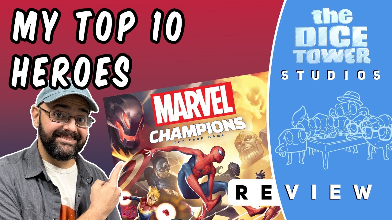 My Top 10 Marvel Champions Heroes - Zee Garcia