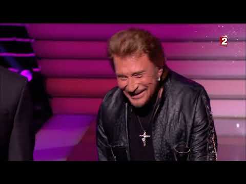 JOHNNY HALLYDAY & PATRICK BRUEL   Que je t'aime   LE GRAND SHOW   LIVE FRANCE 2