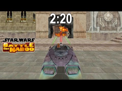 Panaka's Diversion in 2:20 - PC Speedrun - Battle for Naboo