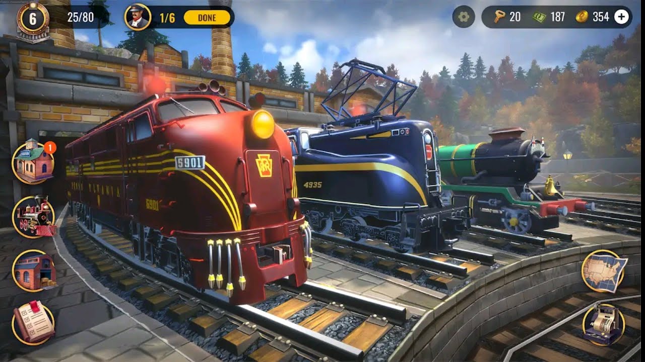 Railroad Empire: Train Game - Gameplay (by Azur Interactive Games Limited)