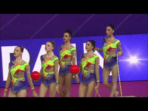 Spain - 3 Balls 2 Ropes Final - WC Pesaro 2018