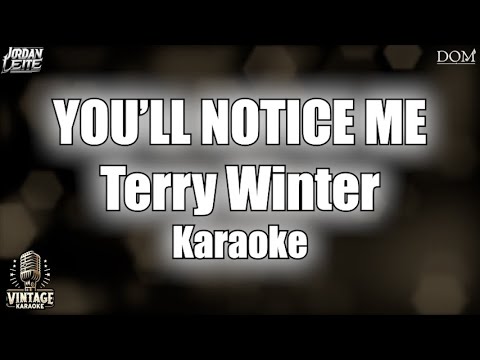 Terry Winter - You'll Notice Me - Vintage