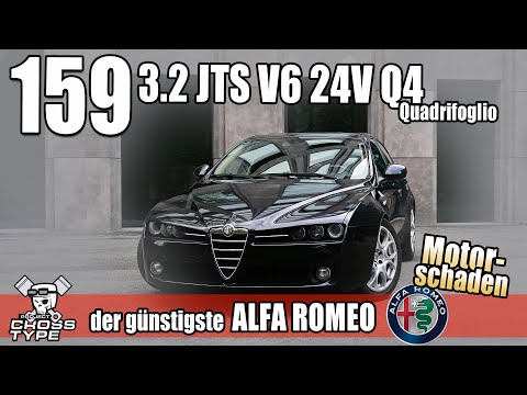 Alfa Romeo 159 3.2 JTS V6 24V Q4 the cheapest Alfa - with engine damage?