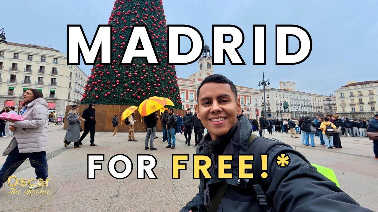 How to Explore Madrid for FREE - Best Walking Tour!