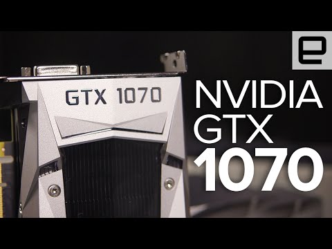 Part of a video titled NVIDIA's GTX 1070 is a mid-range GPU that feels high-end - YouTube