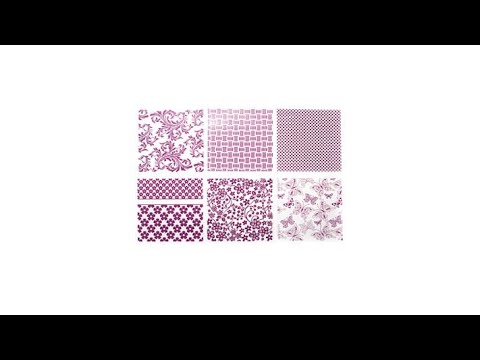 Crafter's Companion Embossing Folder 6pack