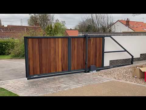 Cantilever Sliding Gate Installation