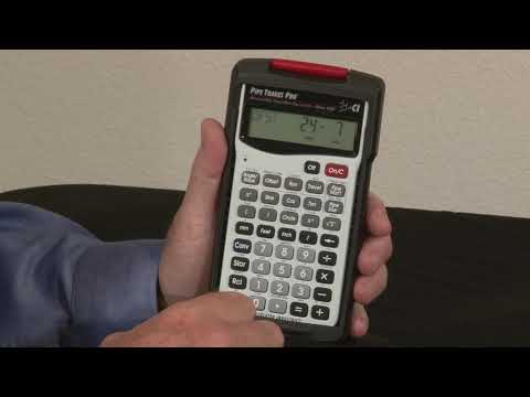 Pipe Trades Pro Calculator Video