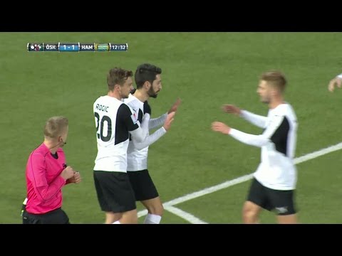 Här målar Besara på Hammarby - firar inte - TV4 Sport