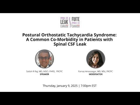 Postural Orthostatic Tachycardia Syndrome: A Common Co-Morbidity in Patients with Spinal CSF Leak