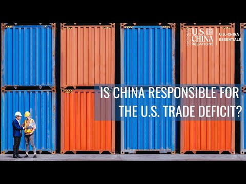 Is China responsible for the U.S. trade deficit?