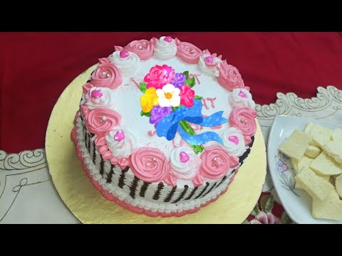Cake Decoration II Birthday cake decoration in easy way