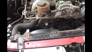 1995 Subaru Legacy - radiator removal and installation