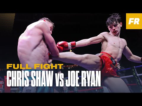 THE FUTURE OF BRITISH MUAY THAI 🚀 Joe Ryan's full fight replay against Chris Shaw | Fight Record