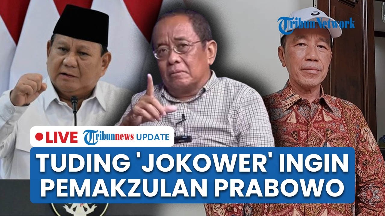 LIVE: Said Didu Tuding Pendukung Jokowi Ingin Pemakzulan Prabowo: Marah karena Oligarki Diusik