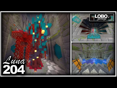 MINECRAFT Survival #204 | Botanical Analysis Division | Crimson & Warped Farms | LUNA SSP Phase 2