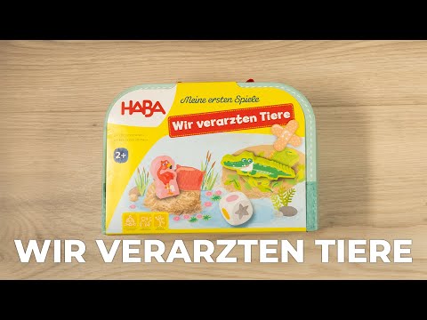Spielanleitung | Wir verarzten Tiere | HABA