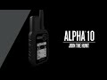 Garmin Alpha 10: At-a-glance Dog Tracking and Training