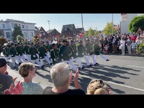 Vorst Schützenfest 2022 Parade Sonntag Jägerzüge Gut Schuß, Steefe Jonge, 100% Vorster