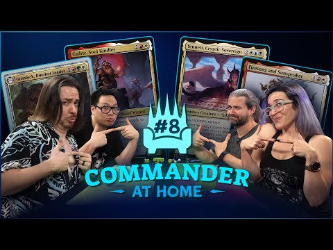 Commander at Home #8 - Yennett v Firesong v Cadric v Grimlock w/ Arin Hanson and GermanGaryOak