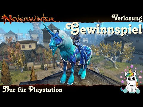 NEVERWINTER: Gewinnspiel [BEENDET] - Verlosung - Himmelblaues Einhorn - nur für PS4/PS5 - Deutsch