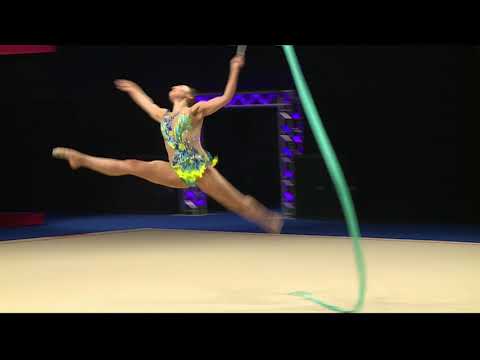 Alida Bogdanova - Senior - Ribbon - 2019 British Rhythmic Championships