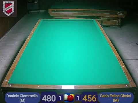 10° Carraresi -Daniele Ciammella  (M)  Vs  Carlo Felice Clerici (M)