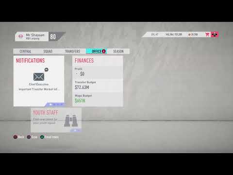 How to start a youth academy in fifa 20 career mode