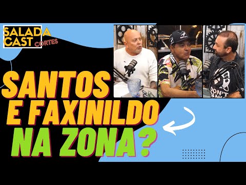 SANTOS AND FAXINILDO ON THE PARTY! ✂️ SALADACAST #podcast #cortespodcast #podcastbrasil