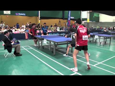 Oh Sangeun /  Eugene Wang vs Zhou Xin /  Liang  Jishan Open Doubles Final