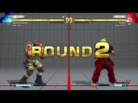 Liquid Nuckledu (Guile) Vs keiteu (Ken) Season 3, Steet Fighter V AE